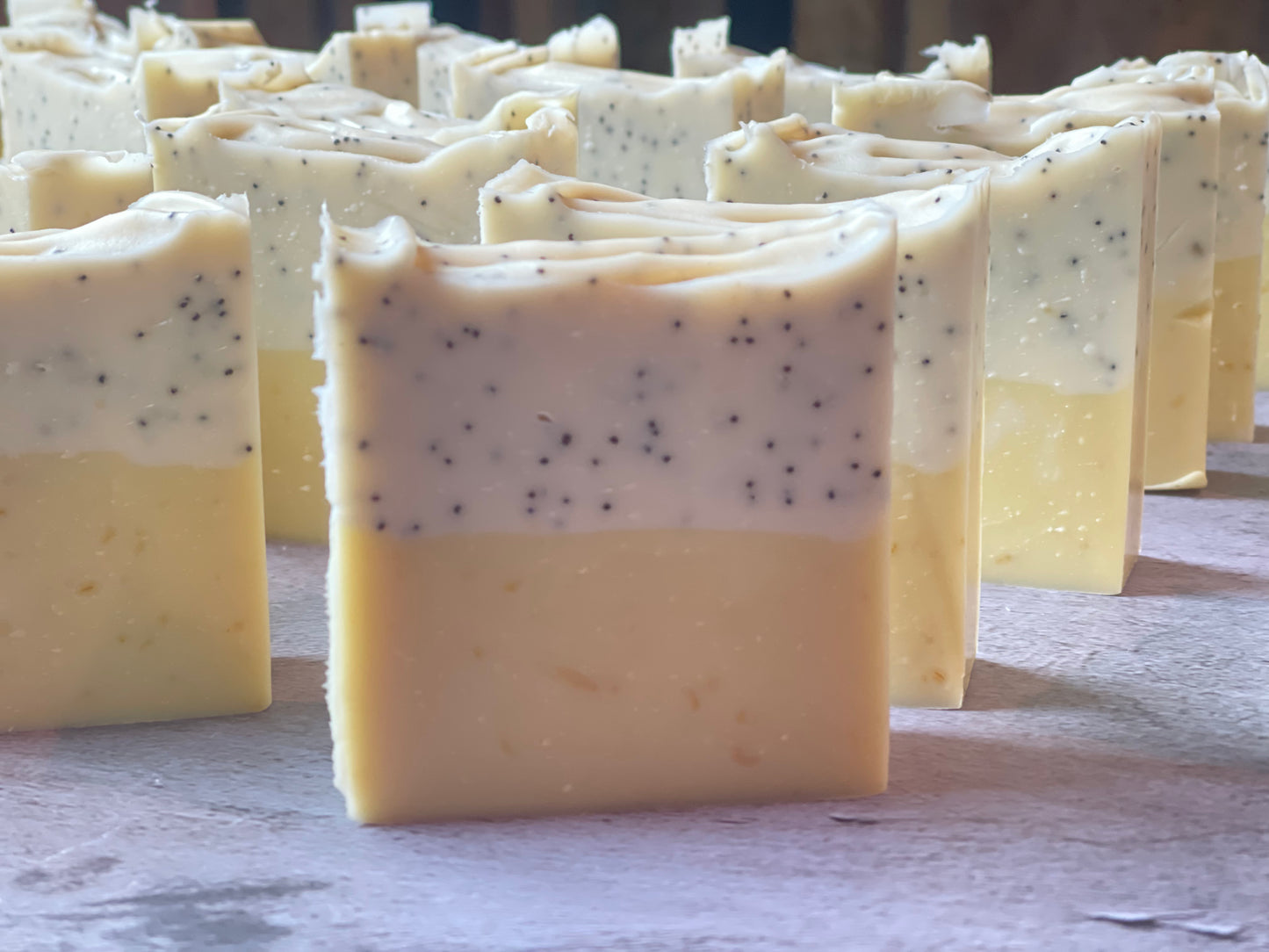 Lemon Poppy Seed Bar Soap