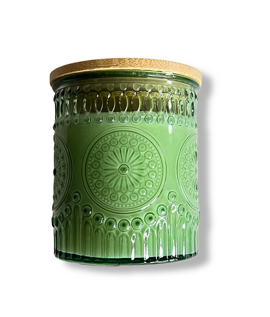 Dark Rosewood Soy Candle